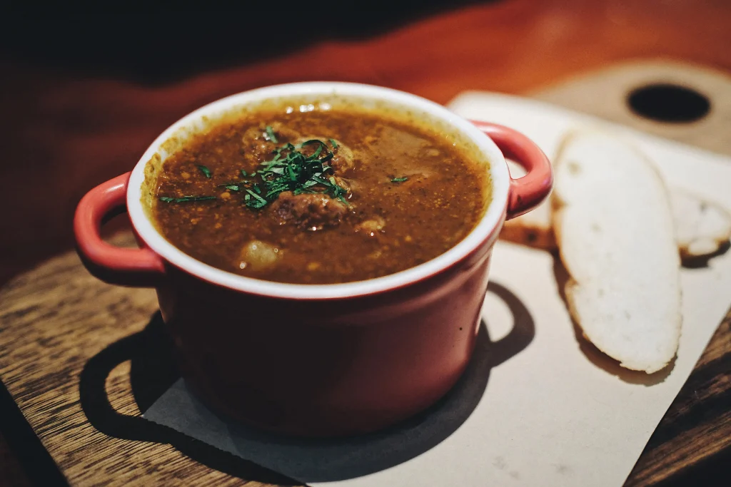 vegetable and lentil soup